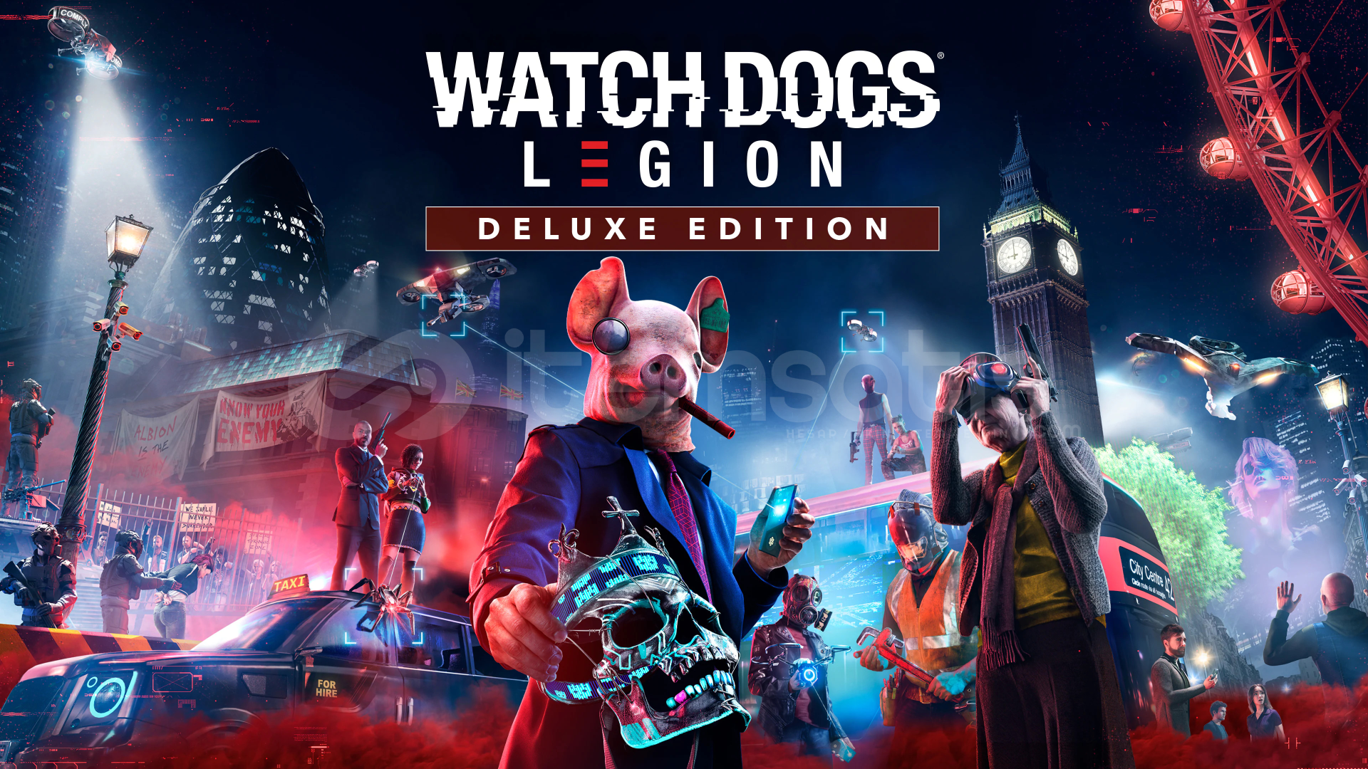 Watch Dogs Legion Deluxe Edition + Garanti Watch Dogs Legion Deluxe Edition + Garanti
