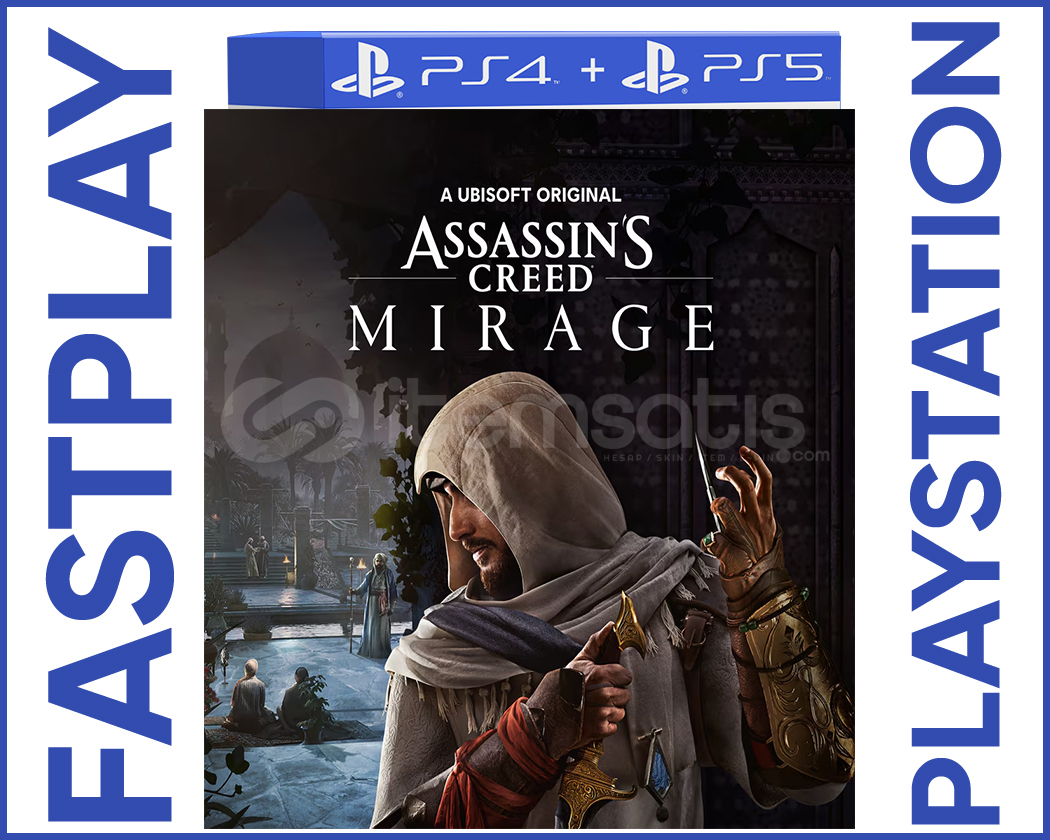 AS CRED MİRAGE + GARANTİ + DESTEK PS4/PS5 AS CRED MİRAGE + GARANTİ + DESTEK PS4/PS5