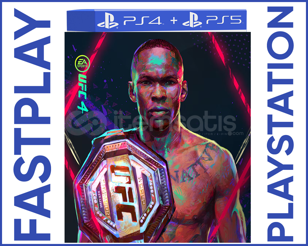 UFC 4 + GARANTİ + DESTEK PS4/PS5 UFC 4 + GARANTİ + DESTEK PS4/PS5