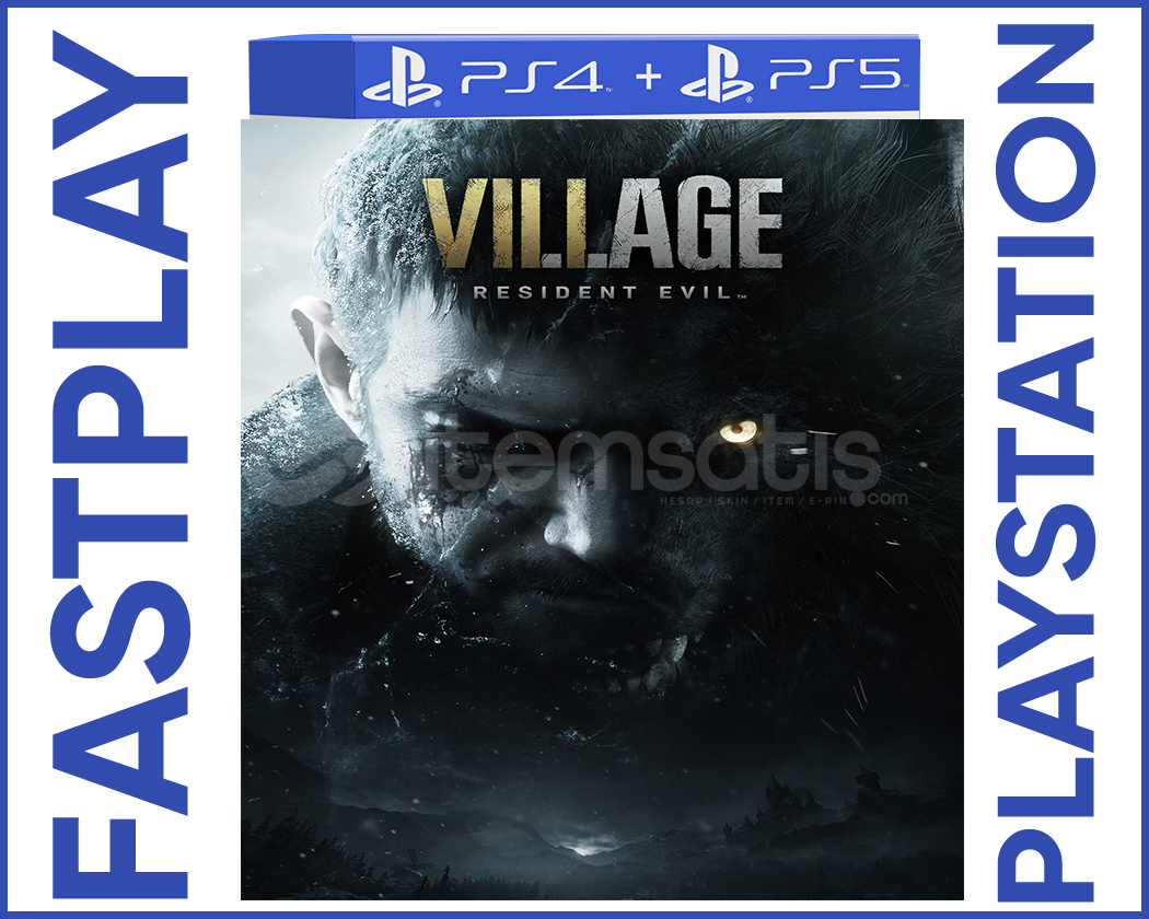 RESİDENT EVİL 8 + GARANTİ + DESTEK PS4/PS5 RESİDENT EVİL 8 + GARANTİ + DESTEK PS4/PS5