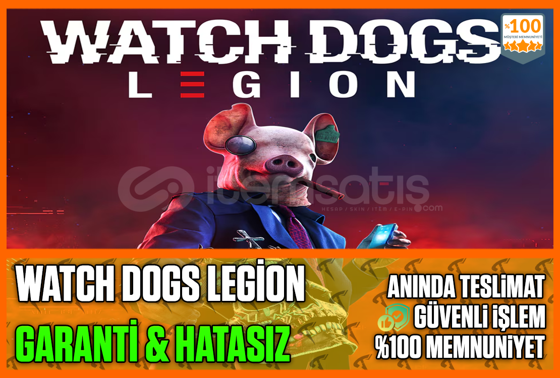 ⭐️☘️Watch Dogs Legion❤️Garanti & Sorunsuz❤️ ⭐️☘️Watch Dogs Legion❤️Garanti & Sorunsuz❤️