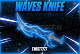 ☘️WAVES KNIFE☘️[En Uygunu] [mm2]