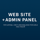 ⭐Web Site + Admin Panel | PHP & MySQL⭐