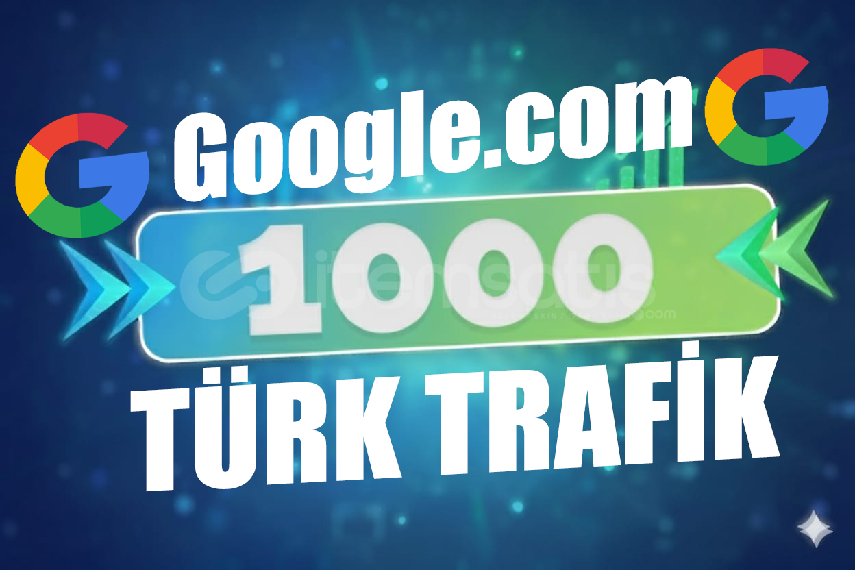Web Sitenize 1.000 Gerçek Türk Trafik GOOGLE Web Sitenize 1.000 Gerçek Türk Trafik GOOGLE