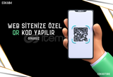 WEB SİTENİZE QR KOD YAPILIR SINIRSIZ