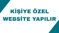 WEBSİTE VE PAZARLIK YAPILIR