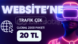 WEBSİTENE GLOBAL 2500 TRAFİK ÇEK! 