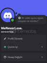 WeNeverLose. Discord ismi Satılıktır