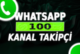 Whatsapp 100 Gerçek Kanal Takipçi | HIZLI