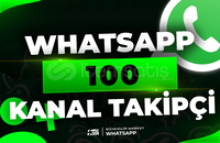 Whatsapp 100 Gerçek Kanal Takipçi | HIZLI