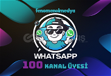 Whatsapp 100 Kanal Üyesi ( EN KALİTELİSİ )