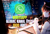 WhatsApp - 1.000 Adet Kanal Üyesi⭐
