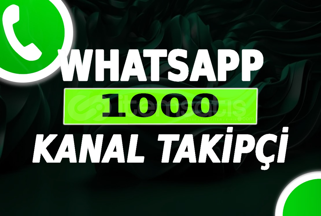 Whatsapp 1000 Gerçek Kanal Takipçi | HIZLI Whatsapp 1000 Gerçek Kanal Takipçi | HIZLI