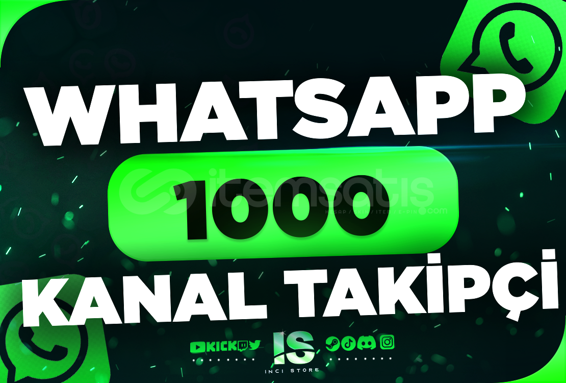 ⭐Whatsapp 1000 Gerçek Kanal Takipçi | HIZLI⭐ ⭐Whatsapp 1000 Gerçek Kanal Takipçi | HIZLI⭐