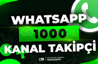 ⭐Whatsapp 1000 Gerçek Kanal Takipçi | HIZLI⭐