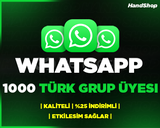 ⭐WHATSAPP 1000 GRUP ÜYESİ | KALİTELİ⭐