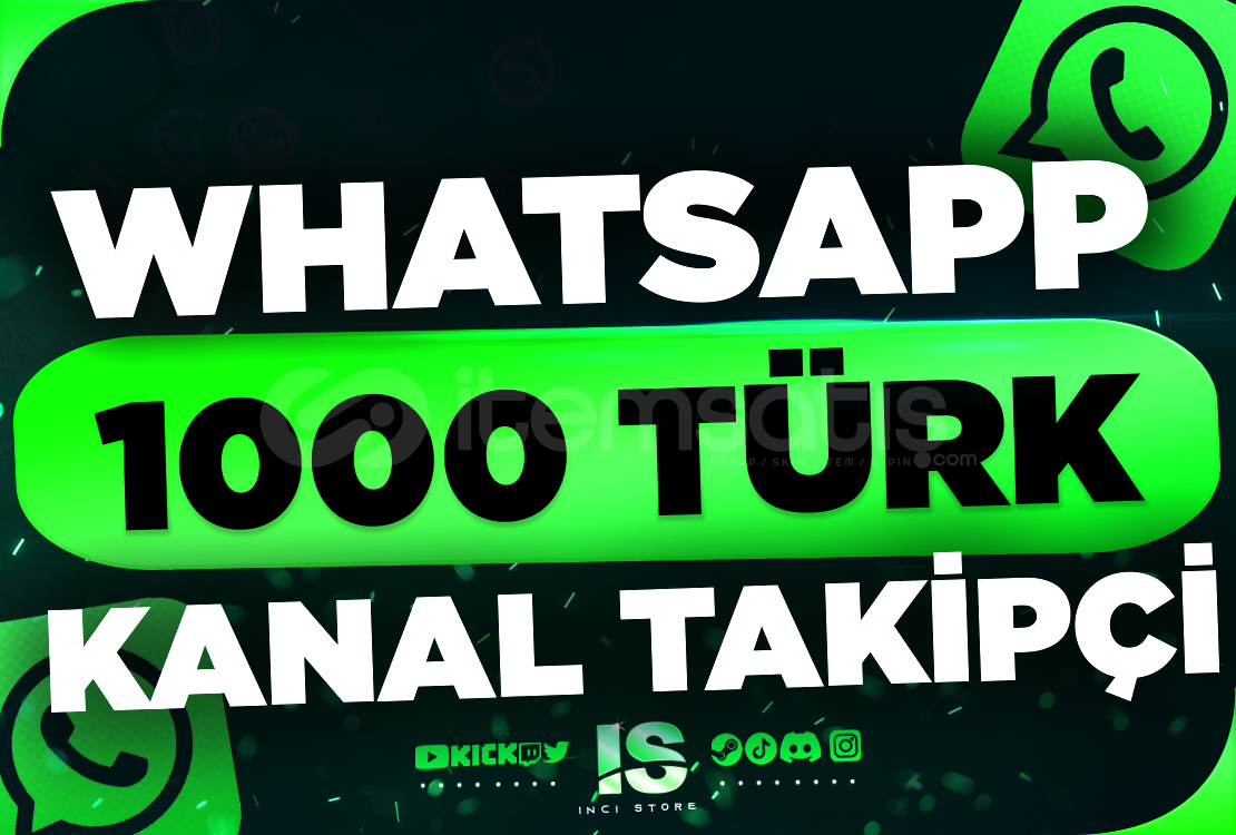 ⭐Whatsapp 1000 Türk Kanal Takipçi | HIZLI⭐ ⭐Whatsapp 1000 Türk Kanal Takipçi | HIZLI⭐