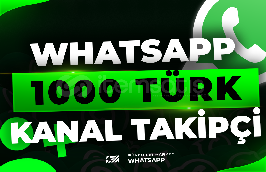 ⭐Whatsapp 1000 Türk Kanal Takipçi | HIZLI⭐ ⭐Whatsapp 1000 Türk Kanal Takipçi | HIZLI⭐