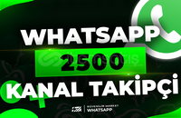 ⭐Whatsapp 2500 Gerçek Kanal Takipçi | HIZLI⭐