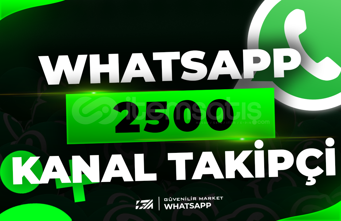 ⭐Whatsapp 2500 Gerçek Kanal Takipçi | HIZLI⭐ ⭐Whatsapp 2500 Gerçek Kanal Takipçi | HIZLI⭐
