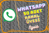 WhatsApp - 50 Adet Kanal Üyesi⭐