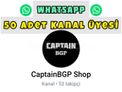WhatsApp / 50 Adet Kanal Üyesi