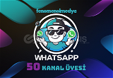 Whatsapp 50 Kanal Üyesi ( EN KALİTELİSİ )