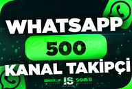 ⭐Whatsapp 500 Gerçek Kanal Takipçi | HIZLI⭐