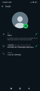 WhatsApp fake no +31