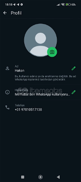 WhatsApp fake no