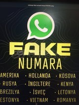WHATSAPP FAKE NUMARALI HESAP (ANINDA TESLİM) 
