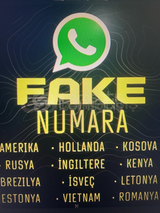 WHATSAPP FAKE NUMARALI HESAP (ANINDA TESLİM)