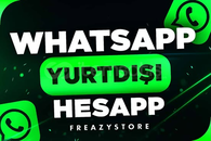 WHATSAPP YURTDIŞI HESAP SATIŞI