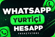 WHATSAPP YURTİÇİ HESAP SATIŞI