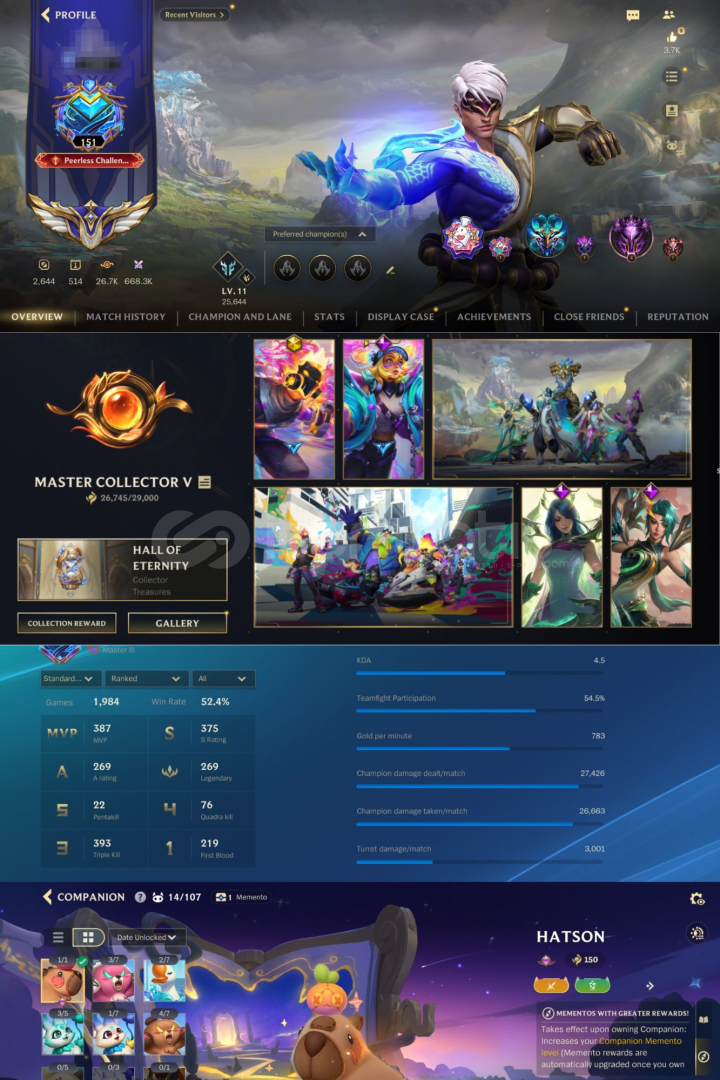 Wild Rift Account | Grandmaster (33) Wild Rift Account | Grandmaster (33)