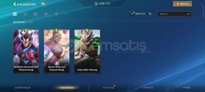 173 KOSTÜMLÜ CHALLENGER WILD RIFT + LOL HESABI 173 KOSTÜMLÜ CHALLENGER WILD RIFT + LOL HESABI