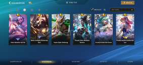 Wild Rift Lux Syndra Gwen Prestij elit Smurf