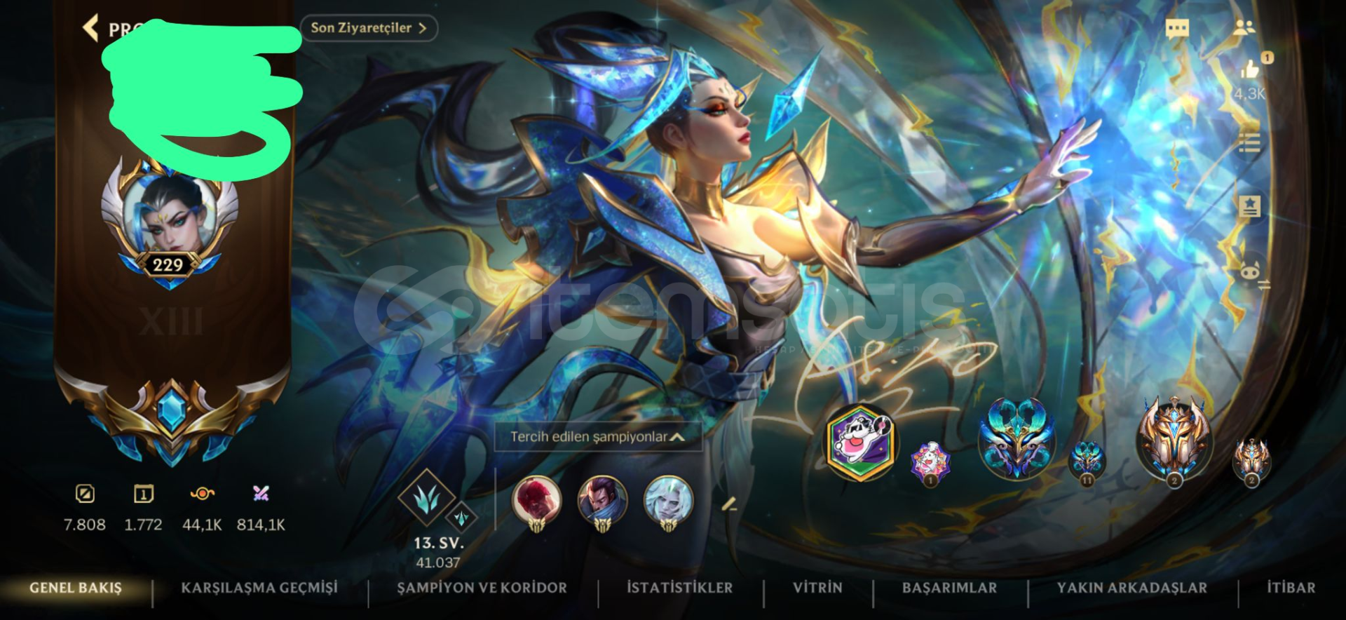 Wild Rift özel elit hesap