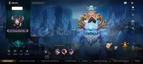 Wild Rift,Valo,LOL Tek Hesap 3 Oyun Orta Düzey