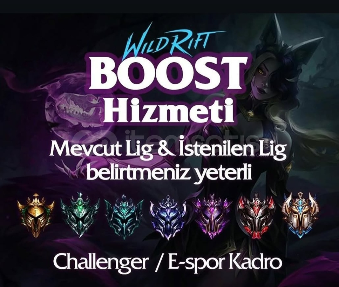 Wildrift elo boost, e-sporcu ekip Wildrift elo boost, e-sporcu ekip