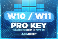 Windows 10+11 Pro Key + Sorunsuz Kullanım