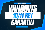 ⭐WİNDOWS 10/11 KEY⭐