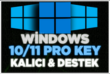 ⭐WİNDOWS 10/11 PRO KEY [ANLIK+GARANTİ]⭐