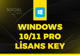 Windows 10 11 Pro Key - Anlık Teslim