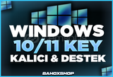 ⭐Windows 10/11 Pro Key + Çalışan Tek key⭐