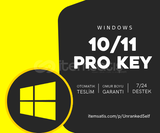 Windows 10/11 Pro Key + Çalışan Tek Key