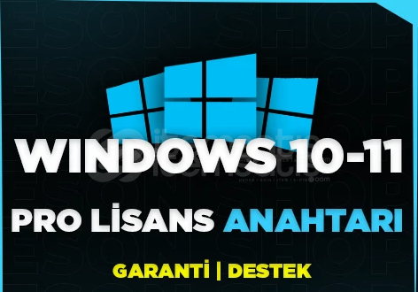 Windows 10/11 Pro Key + Garanti Windows 10/11 Pro Key + Garanti
