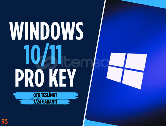 Windows 10/11 Pro Key + Garanti Windows 10/11 Pro Key + Garanti
