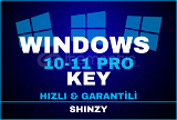 Windows 10/11 Pro Key | Garanti / Oto Teslim