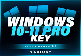 Windows 10/11 Pro Key | Garanti / Oto Teslim